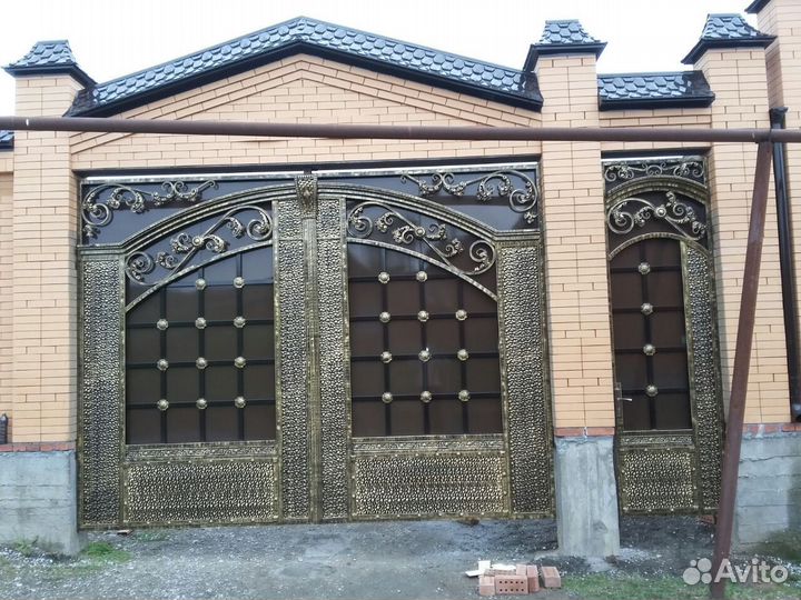 Кованные ворота