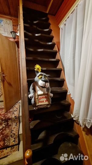 Волк садовая фигура