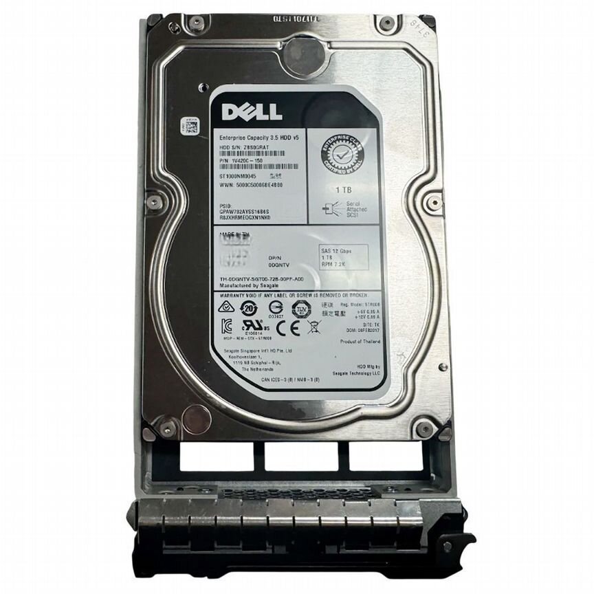 [0DGNTV] Жесткий Диск Dell Dgntv 1tb Sas 3,5" Hdd 0dgntv