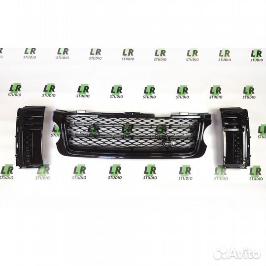 Решетки Range Rover 2010-2012 черные supergarger