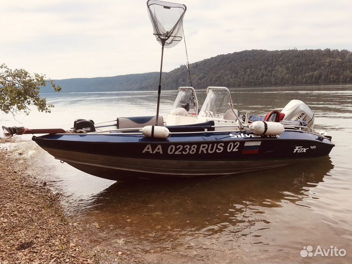 Катер Silver Fox 485+Honda 75