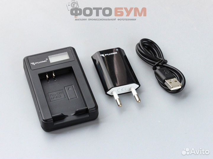 Зарядное устройство Fujimi для Canon LP-E12 (USB)