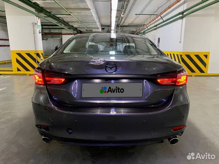 Mazda 6 2.5 AT, 2019, битый, 85 374 км