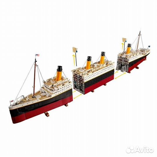 Аналог Lego Конструктор Титаник Titanic 68036