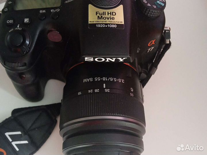 Фотоаппарат sony a77