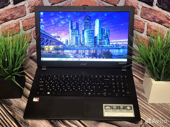 Мощный ноутбук Acer 15.6/SSD Рюкзак в подарок