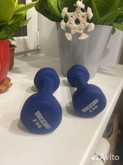 Гантели 2 кг