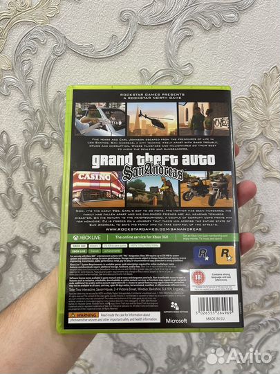 Gta san andreas xbox 360
