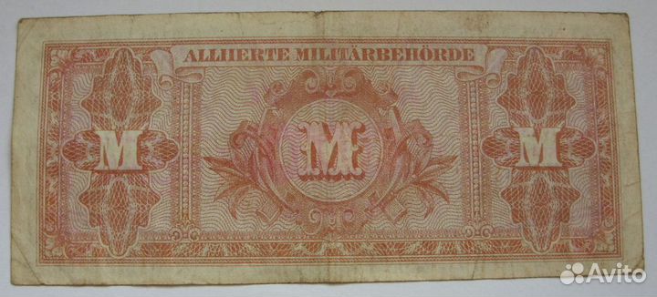 100 марок 1944 год. Оккупация Союзников