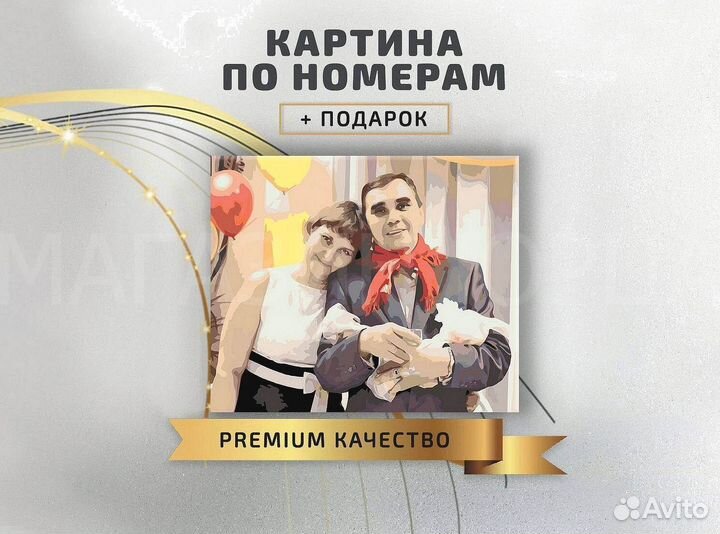 Картина по номерам по вашему фото