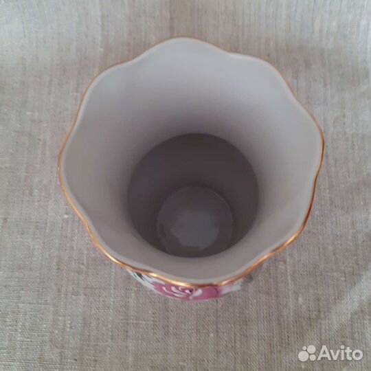 Ваза, фарфор песочное