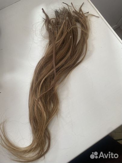 Волосы для наращивания натуральные бу