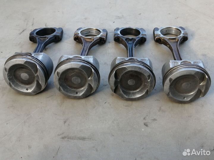 Шатун с поршнем 1NZ (цена за один) для Toyota