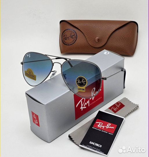 Мужские premium очки Ray Ban aviator