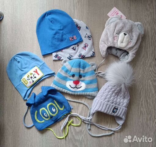 Новая шапка на мальчика(р.44-46)