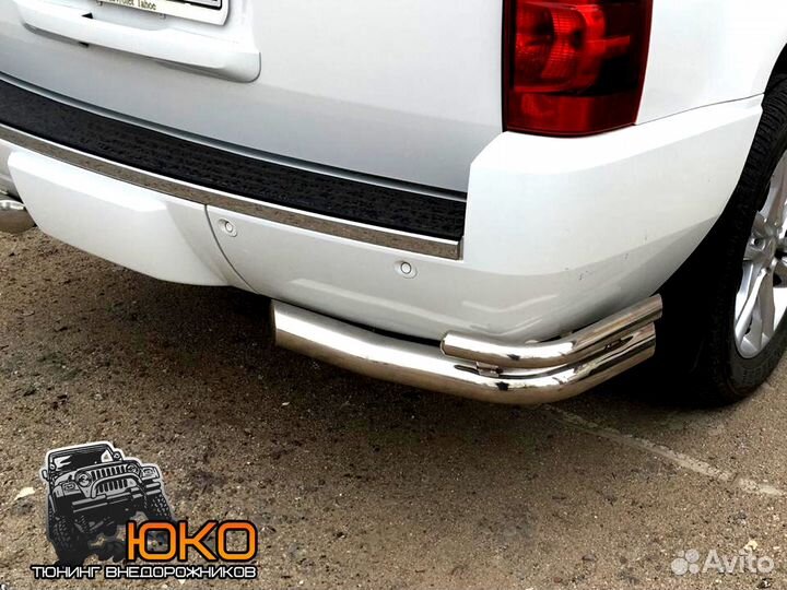 Защита заднего бампера Chevrolet Tahoe