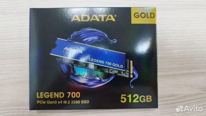 SSD M.2 NVMe 512Gb adata legend 700 gold