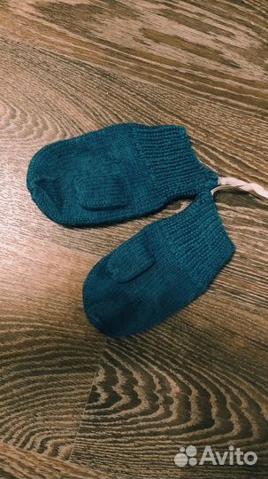 Рукавички для ребёнка 3-5 лет, шерстяные