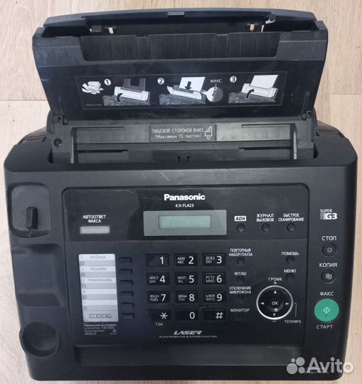 Факс panasonic KX-FL423 на запчасти