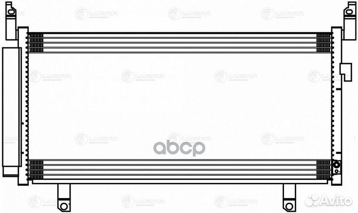 Радиатор кондиц. для а/м Subaru Forester IV (12