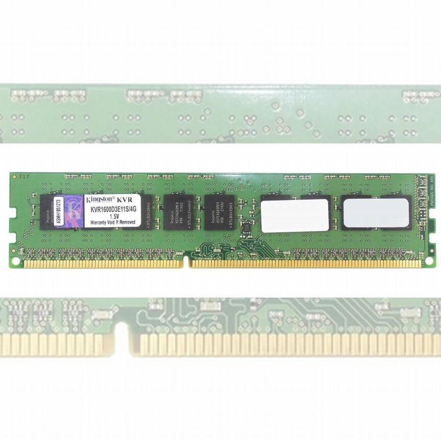 [KVR1600D3E11S/4G] Оперативная Память Kingston Ddr2 Kvr1600d3e11s/4g