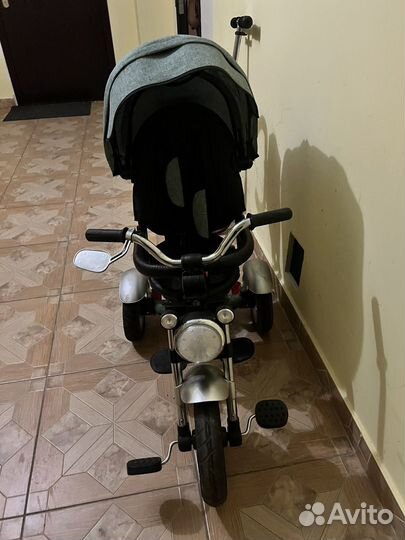 Велосипед с родительской ручкой