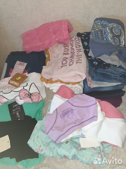 Пакет одежды для деаочки на 1-3 г