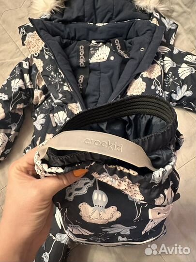 Зимний комбинезон 98-104 доя девочки Crockid