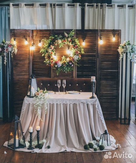 Задник на свадьбу, свадебная арка