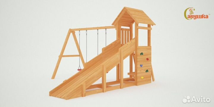 Игровой комплекс уличный качели лодочка доставка