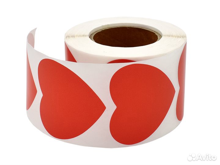 Этикетки цветные квадратные 40х40 мм