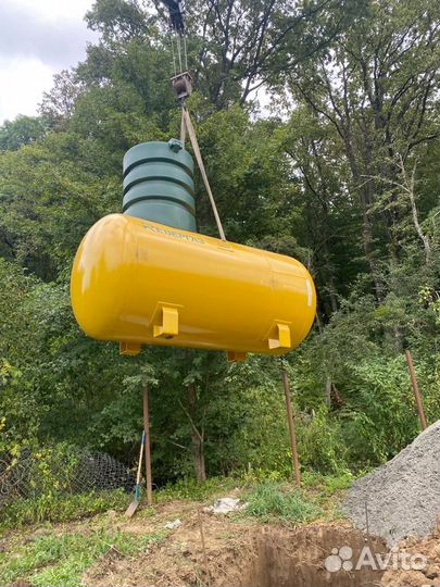 Монтаж газгольдера под ключ (производитель)