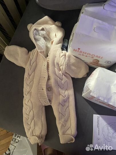 Вязаный комбинезон