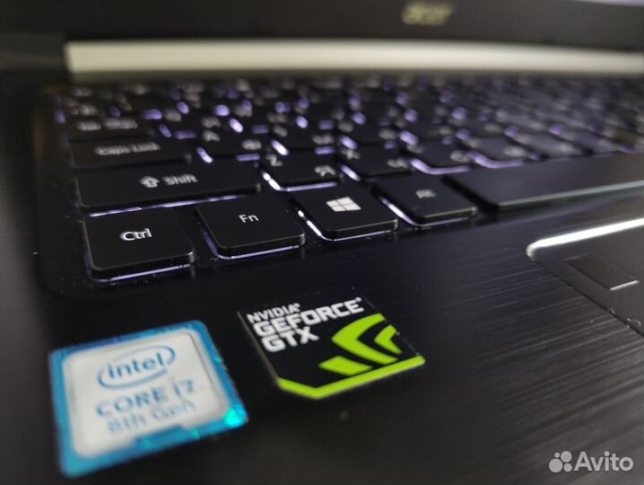 Монстр Аcer GTX 1050Ti/SSD/IPS/i7-7700HQ/16GB RAM