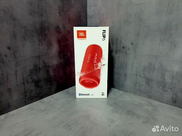 Портативная колонка JBL Flip 6 (Красный)