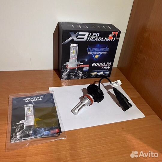 Лед лампы н11,н3