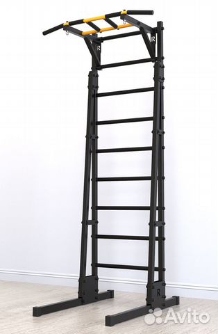 Напольная шведская стенка Рекорд R1 с турником