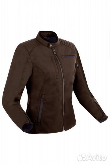 Motorradjacke Segura Eternal Braun Damen Коричневый