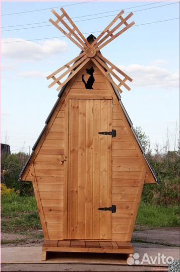 Дачный туалет с установкой KEY666