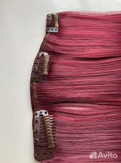 Волосы на заколках (трессы) 72 см