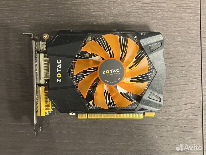 Видеокарта zotac gtx 750