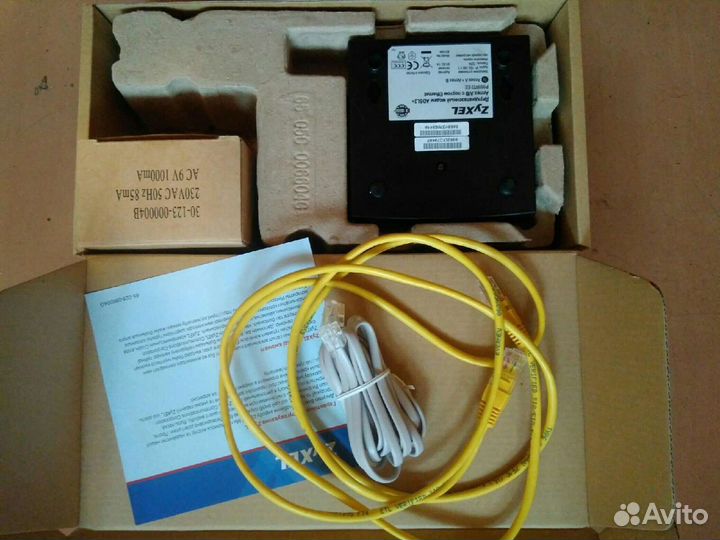 Модем adsl2+ P660RT2 EE zyxel