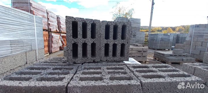 Керамзитбетонный, керамзитный, блок