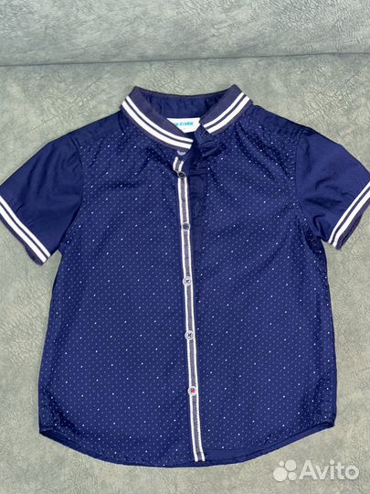 Рубашки для двойни 104 размер