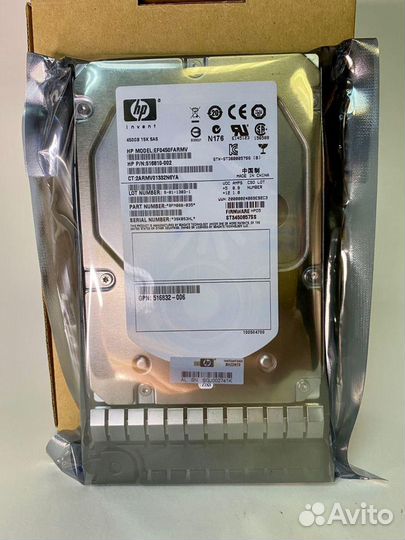 Жесткий диск HP 450Gb 516816-B21 517352-001 SAS