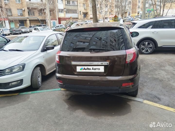 Geely Emgrand X7 2.4 AT, 2015, 110 432 км
