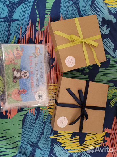 Развивающие книжки на липучках