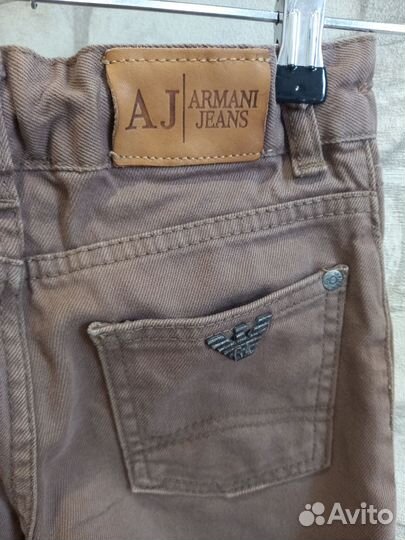 Джинсы на мальчика 5-7 лет Турция Armani Junior