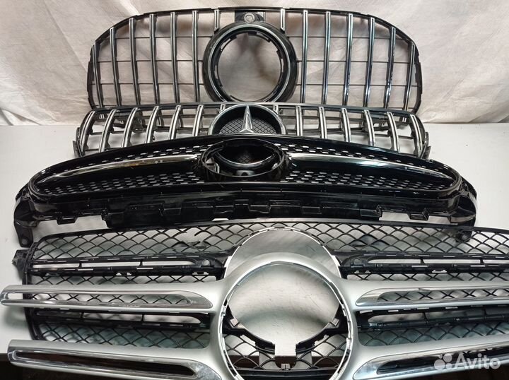 Решетка радиатора mercedes