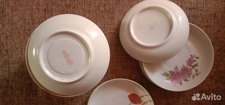 Чайные блюдца СССР